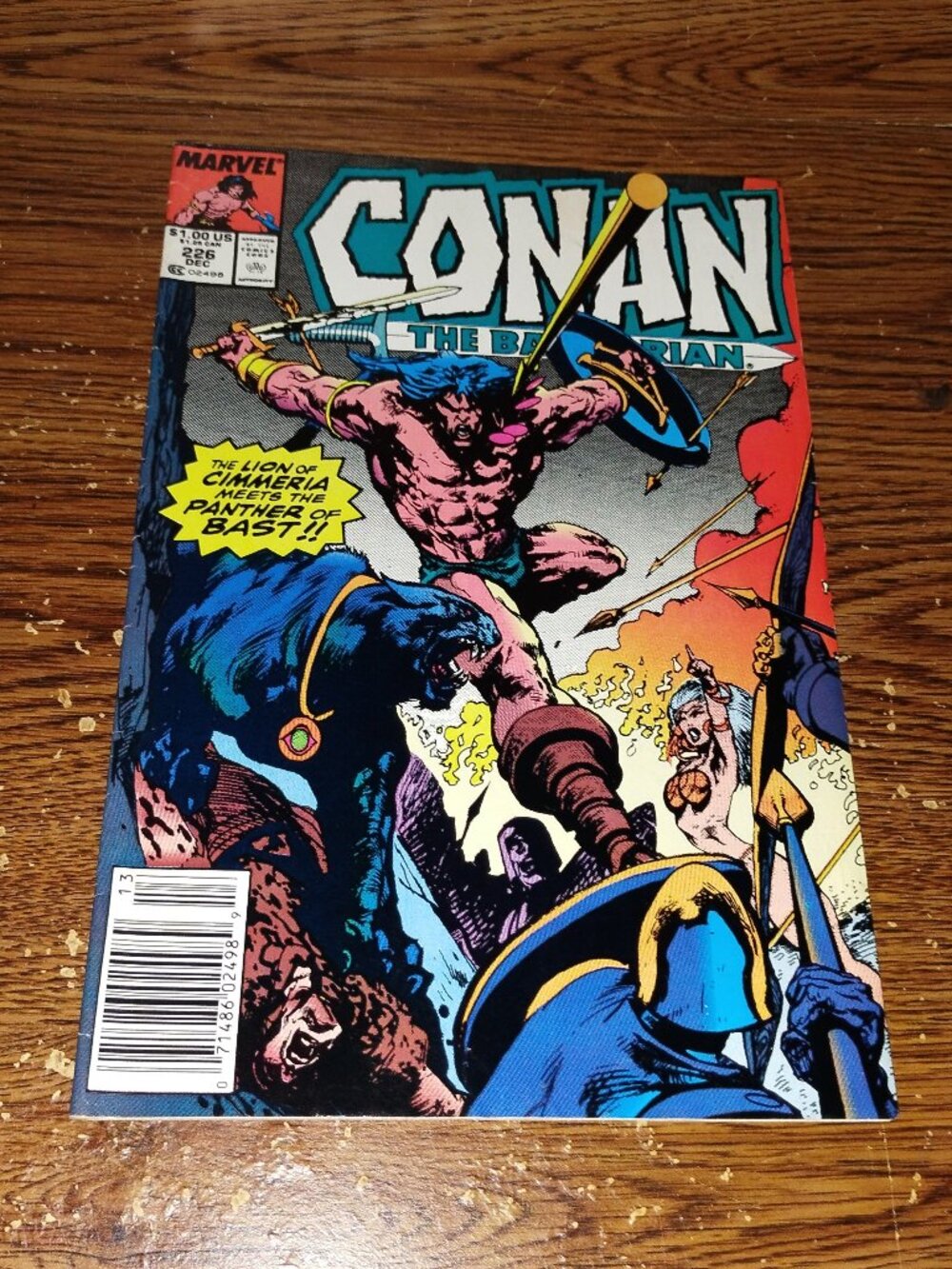 Conan the Barbarian #226 (Marvel Comics, 1982)